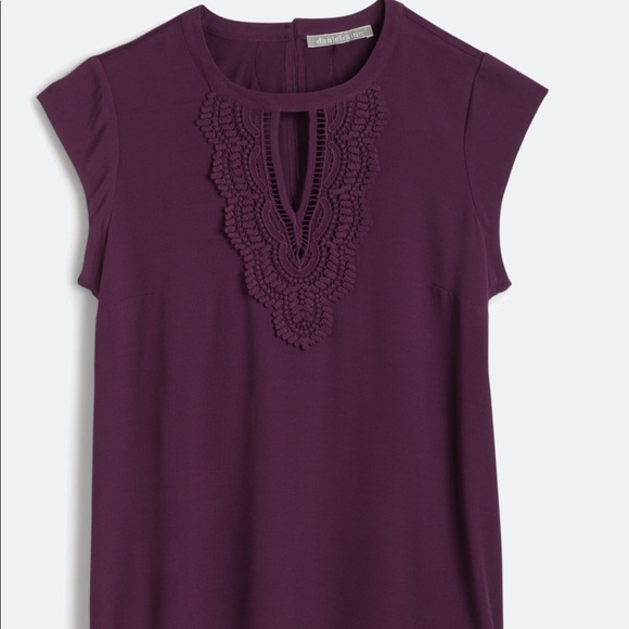 Daniel Rainn Women’s Quinn Cap Sleeve Top - Picture 6 of 7